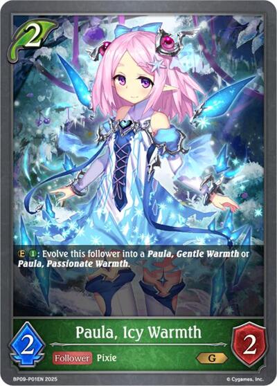 Paula, Icy Warmth - P01EN (Foil)
