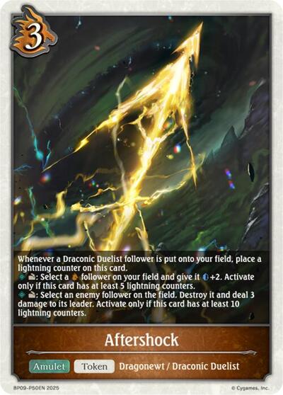 Aftershock - P50EN (Foil)