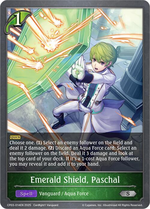 Emerald Shield, Paschal