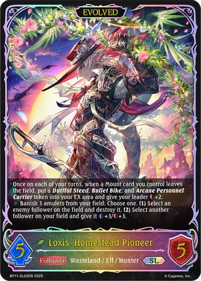 Loxis, Homestead Pioneer (Evolved) (SL)