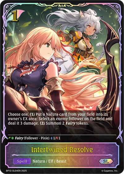 Intertwined Resolve (SL)