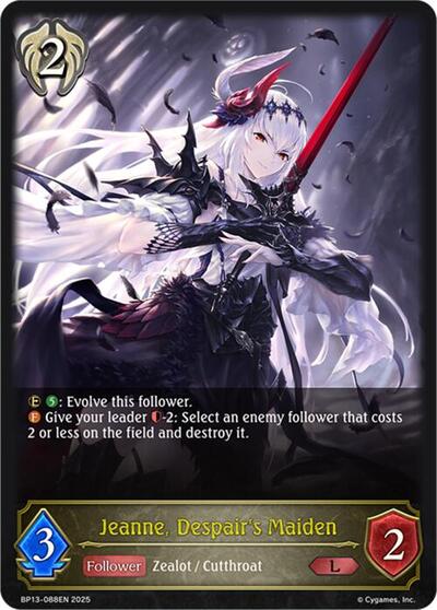 Jeanne, Despair's Maiden