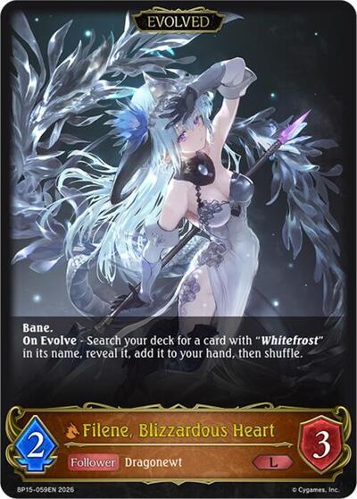 Filene, Blizzardous Heart (Evolved)