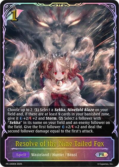 Resolve of the Nine-Tailed Fox