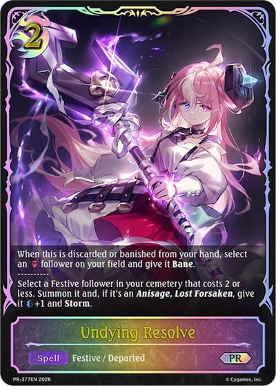 Undying Resolve