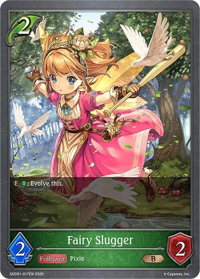 Fairy Slugger - SDD01: Showdown Deck: Forestcraft Shadowverse spoiler