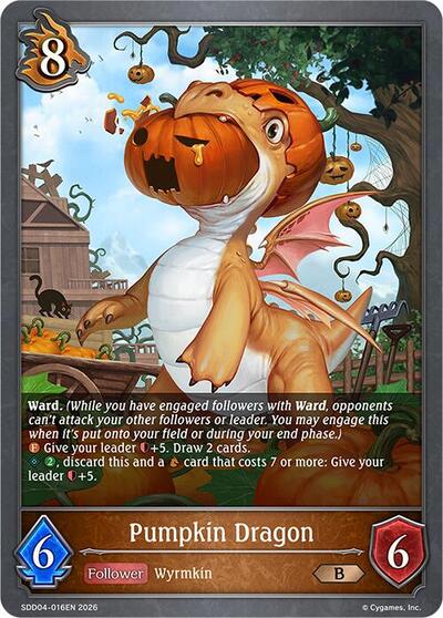 Pumpkin Dragon - SDD04: Showdown Deck: Dragoncraft Shadowverse spoiler