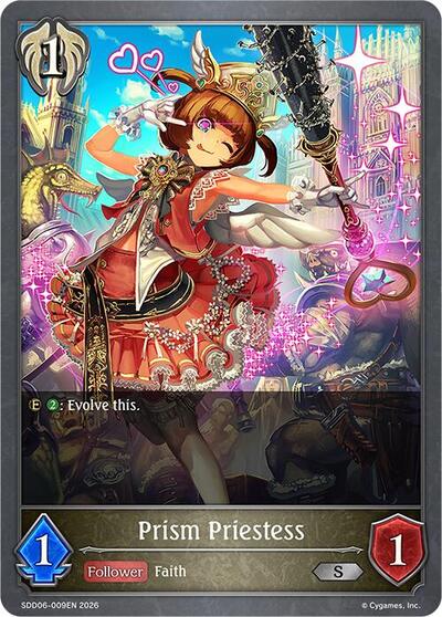 Prism Priestess - SDD06: Showdown Deck: Havencraft Shadowverse spoiler
