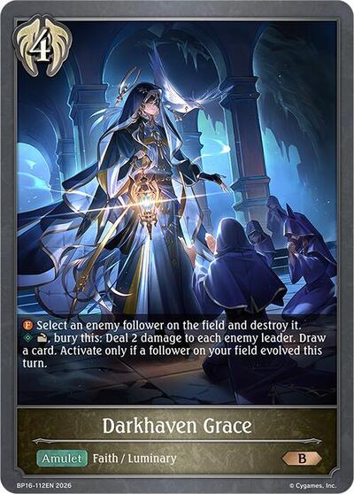 Darkhaven Grace - BP16: New World Genesis Shadowverse spoiler