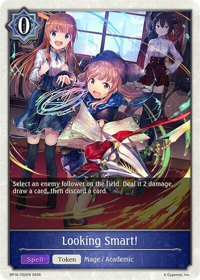 Looking Smart! - BP16: New World Genesis Shadowverse spoiler