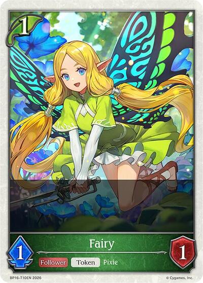 Fairy - BP16: New World Genesis Shadowverse spoiler