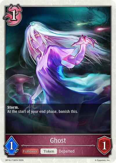 Ghost - BP16: New World Genesis Shadowverse spoiler