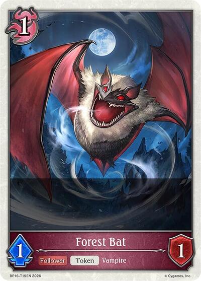 Forest Bat - BP16: New World Genesis Shadowverse spoiler