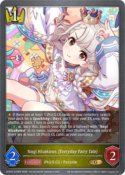 Nagi Hisakawa [Everyday Fairy Tale] - ECP02: THE IDOLM@STER CINDERELLA GIRLS Shadowverse spoiler