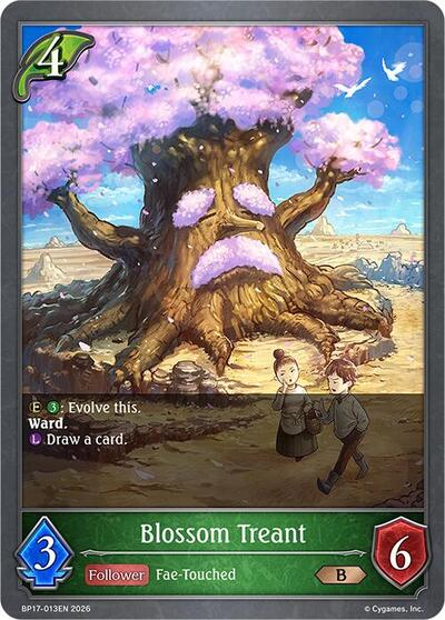 Blossom Treant - BP17: Convergent Destinies Shadowverse spoiler