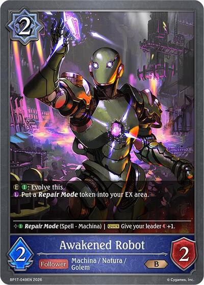 Awakened Robot - BP17: Convergent Destinies Shadowverse spoiler