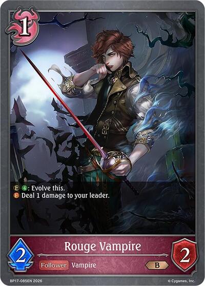 Rouge Vampire - BP17: Convergent Destinies Shadowverse spoiler