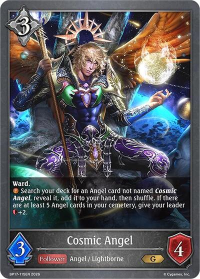 Cosmic Angel - BP17: Convergent Destinies Shadowverse spoiler