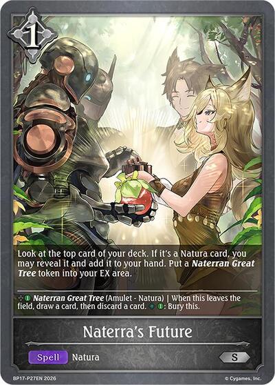 Naterra's Future - P27EN (Foil) - BP17: Convergent Destinies Shadowverse spoiler