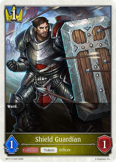 Shield Guardian - BP17: Convergent Destinies Shadowverse spoiler