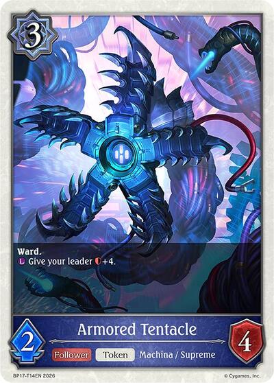Armored Tentacle - BP17: Convergent Destinies Shadowverse spoiler