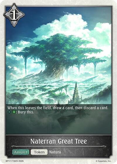 Naterran Great Tree - BP17: Convergent Destinies Shadowverse spoiler