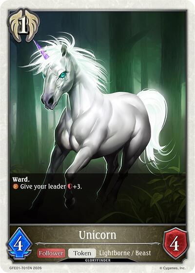 Unicorn - Glory Finder Events Shadowverse spoiler