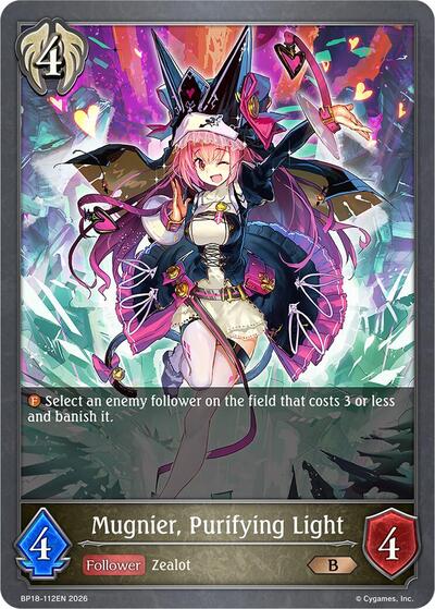 Mugnier, Purifying Light - BP18: Neometropolis Shadowverse spoiler
