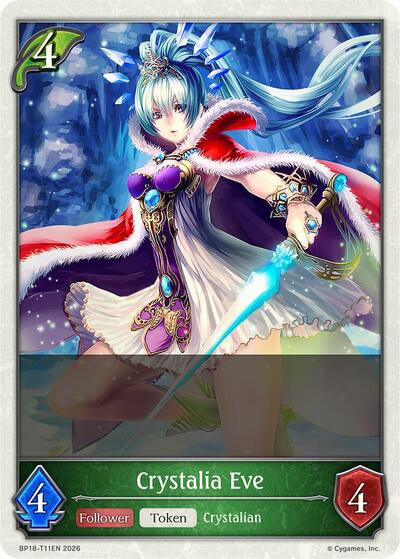 Crystalia Eve - BP18: Neometropolis Shadowverse spoiler