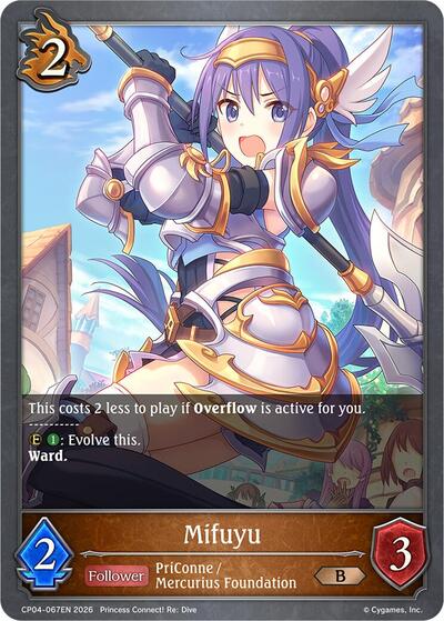 Mifuyu - CP04: Princess Connect! Re:Dive Shadowverse spoiler