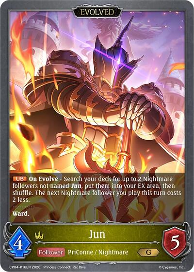 Jun (Evolved) - P16EN (Foil)