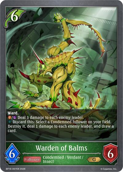 Warden of Balms
