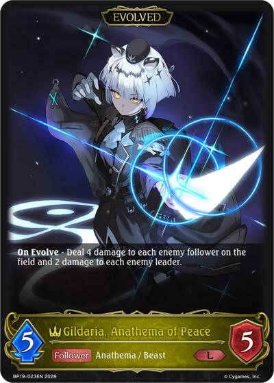 Gildaria, Anathema of Peace (Evolved)