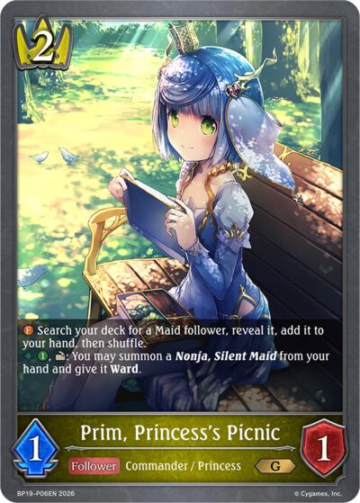 Prim, Princess's Picnic - P06EN (Foil)