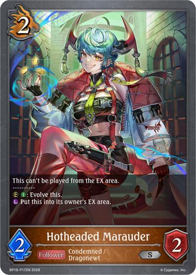 Hotheaded Marauder - P17EN (Foil)