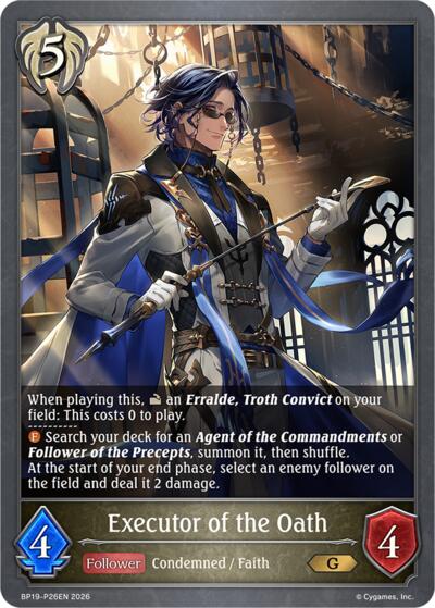 Executor of the Oath - P26EN (Foil)