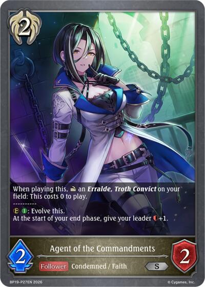 Agent of the Commandments - P27EN (Foil)