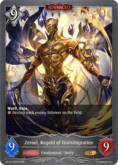 Zerael, Regent of Transmigration - P32EN (Foil)