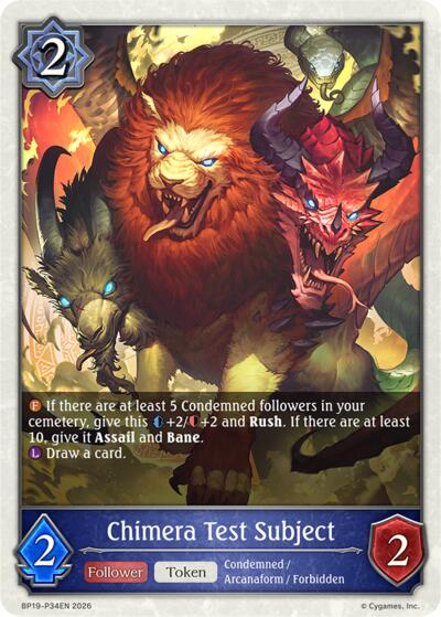 Chimera Test Subject - P34EN (Foil)