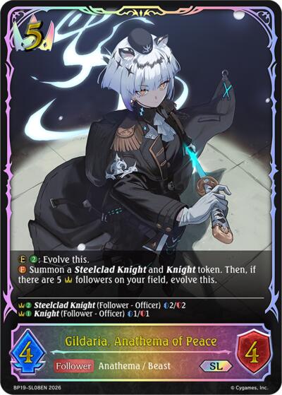 Gildaria, Anathema of Peace (SL)