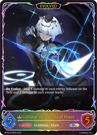 Gildaria, Anathema of Peace (Evolved) (SL)