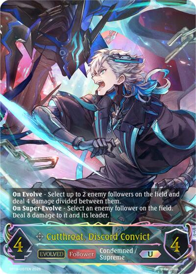 Cutthroat, Discord Convict (Evolved) (U) - U07EN (Foil)