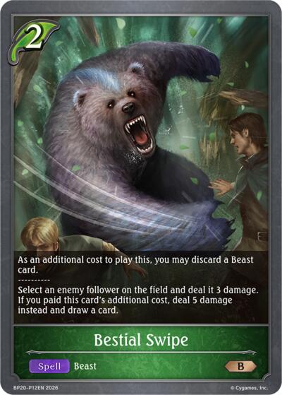 Bestial Swipe - P12EN (Foil)