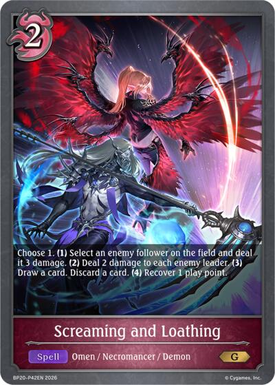 Screaming and Loathing - P42EN (Foil)