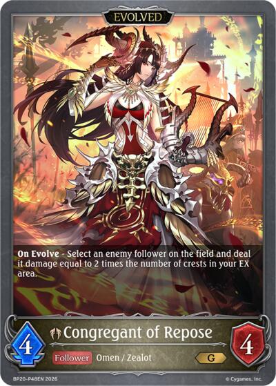 Congregant of Repose (Evolved) - P48EN (Foil)