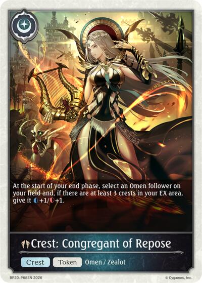 Crest: Congregant of Repose - P68EN (Foil)